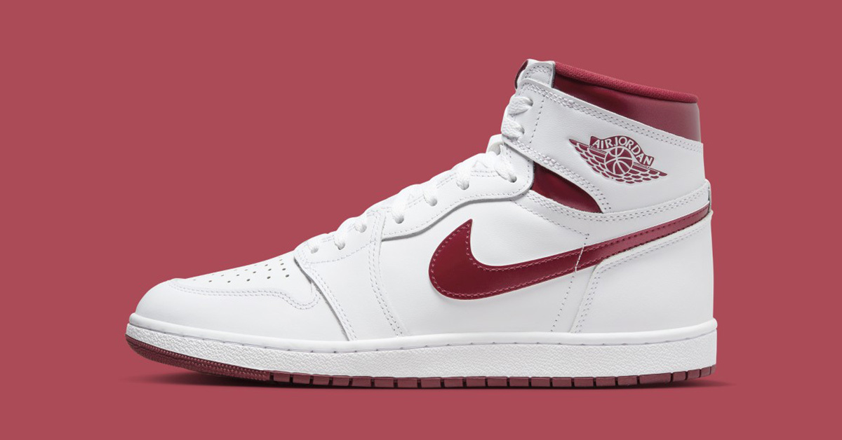 Jordan Brand soll den Air Jordan 1 High 85 „Metallic Burgundy“ in 2024 droppen